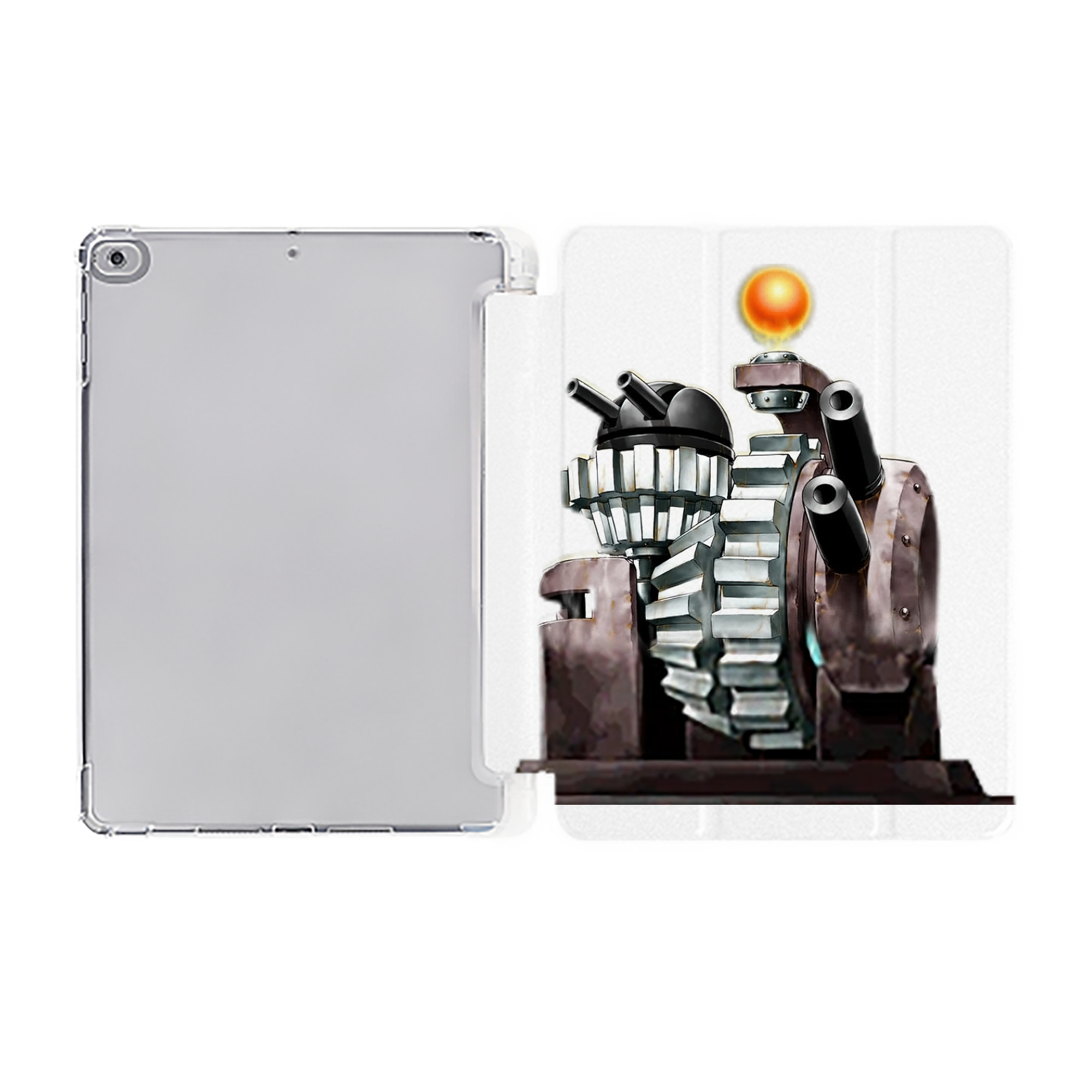 （画像用） 遊☆戯☆王 Yu-Gi-Oh! IPad ケース ペン収納付き 三つ折りスタンド PUレザー×シリコン 対応機種9.5/10.5/10.9インチ